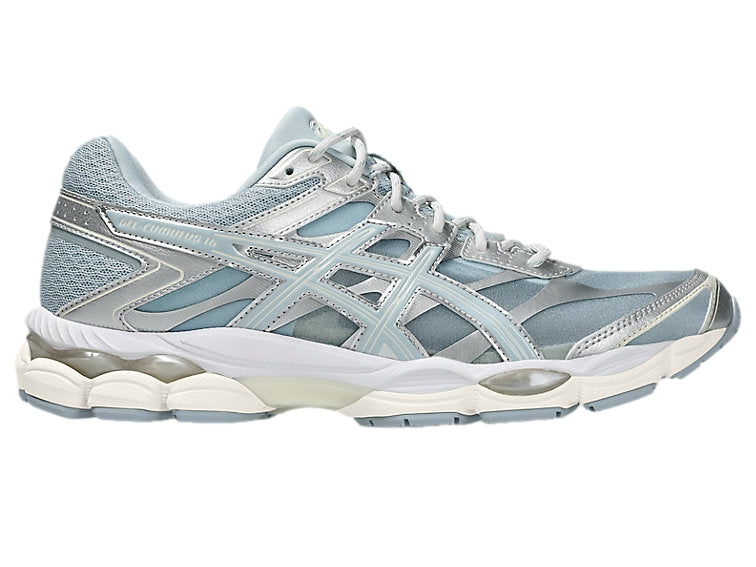 Asics Gel-Cumulus 16 Storm Cloud/Pure Silver Sko Lyseblå