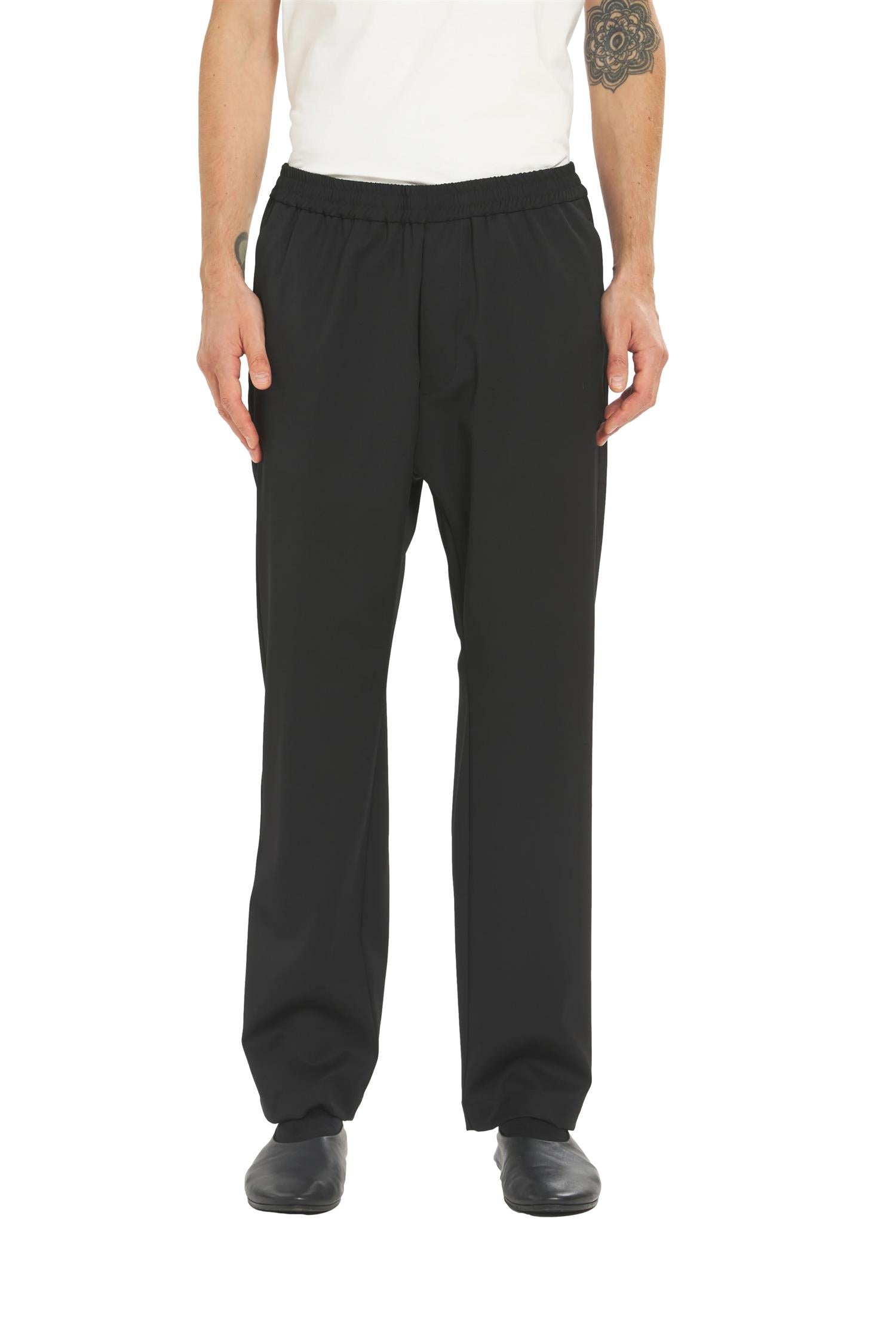 Barena Venezia Pantalona Bativoga Novento Bukse Sort - modostore.no