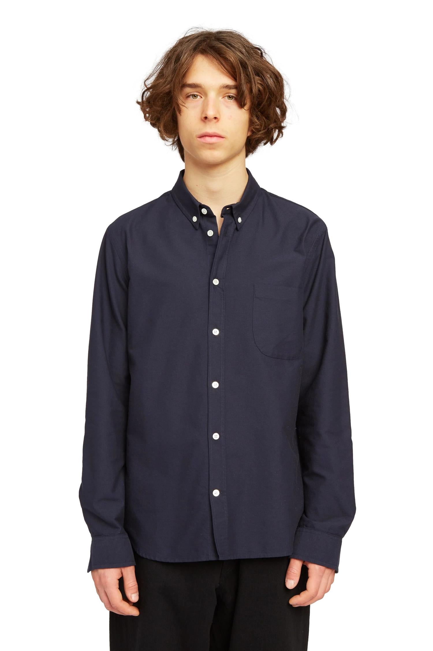 Livid Cassidy Navy Skjorte Marine - modostore.no