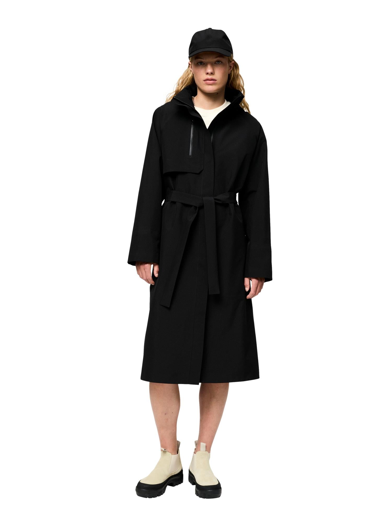 Blæst Vik Coat Jakke Sort - modostore.no