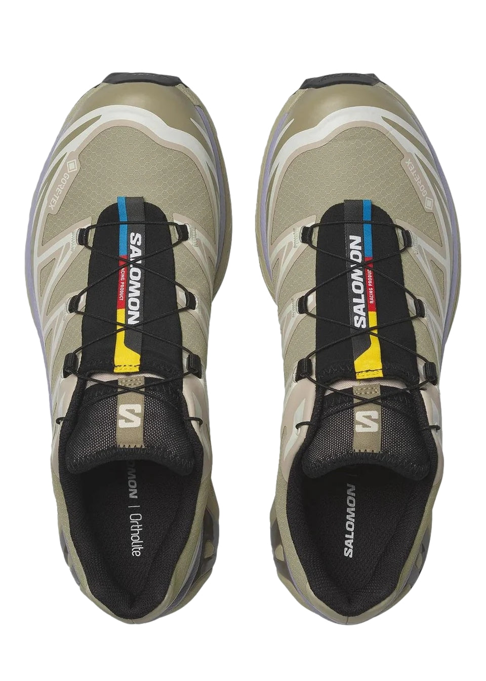 Salomon XT-6 GTX Eucalyptus/Silves/Cosmic Sko Lysebrun