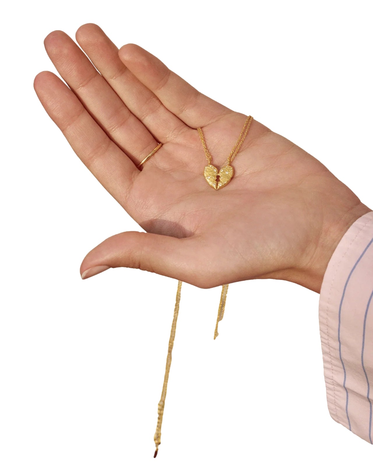 Maanesten Keeper Necklace Smykke Gull - modostore.no