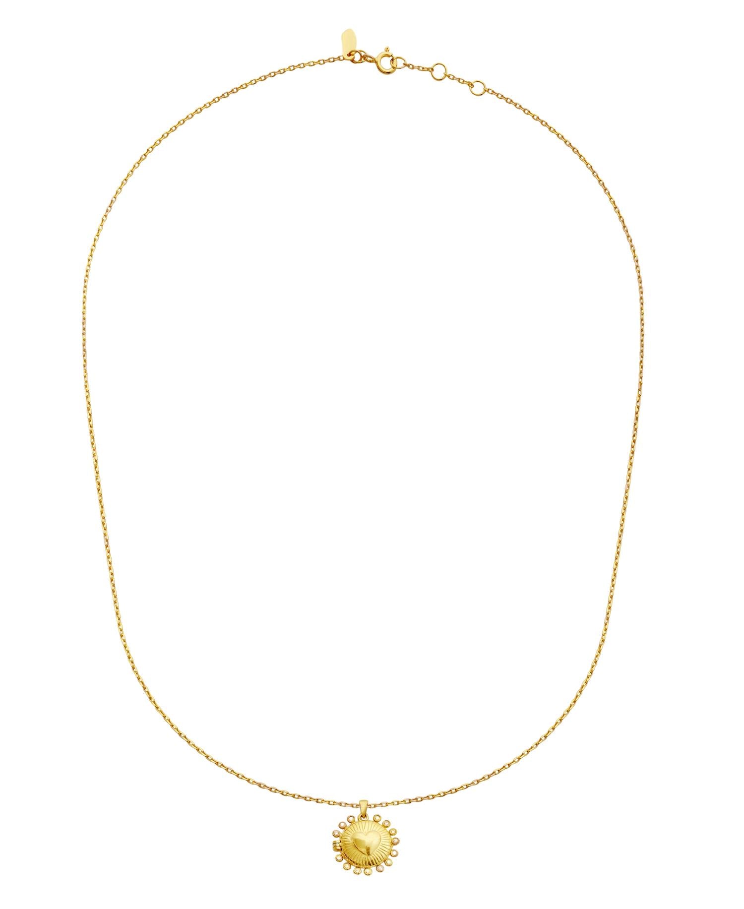 Maanesten Beloved Necklace Smykke Gull