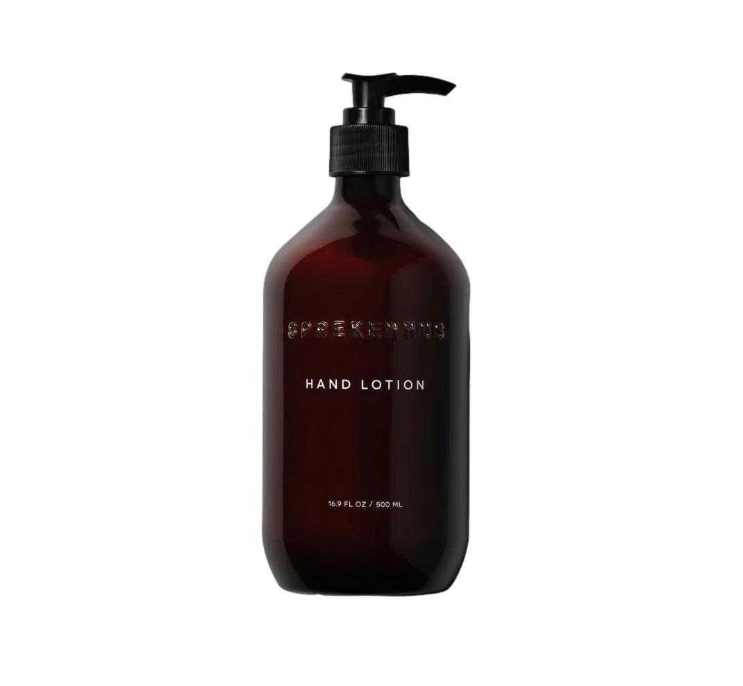 Sprekenhus Hand Lotion Glass Edition 500ml - Amber Infatuation Håndkrem Gjennomsiktig - modostore.no