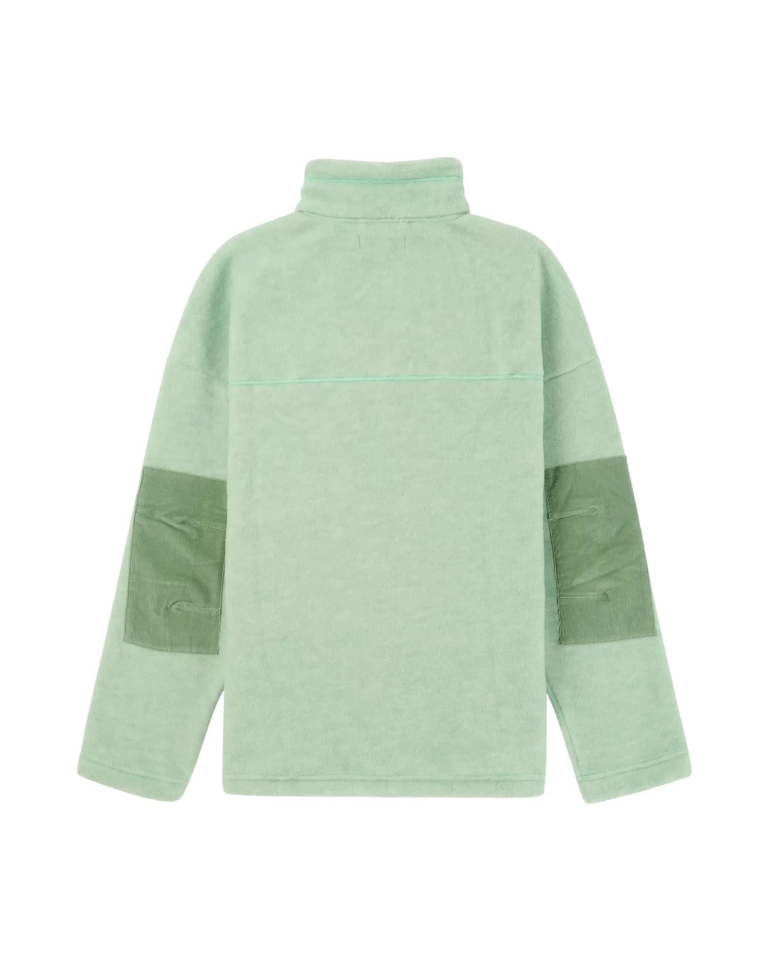Amundsen Vagabond Cord Fleece Mens Genser Lysegrønn - modostore.no
