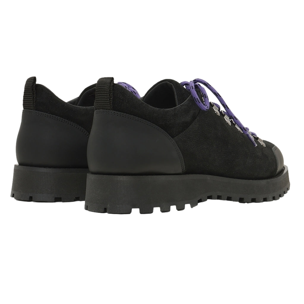 Garment Project Dune Low - Black Tumbled Nubuck Sko Sort - modostore.no