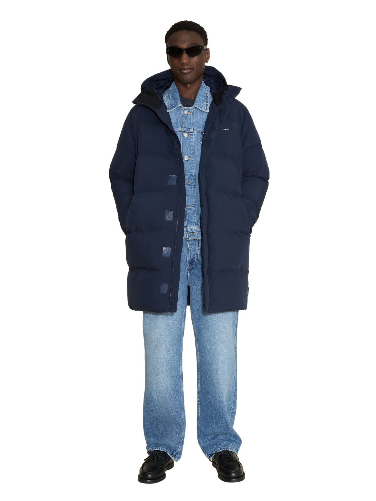 Holzweiler Lom Down Navy Jakke Navy