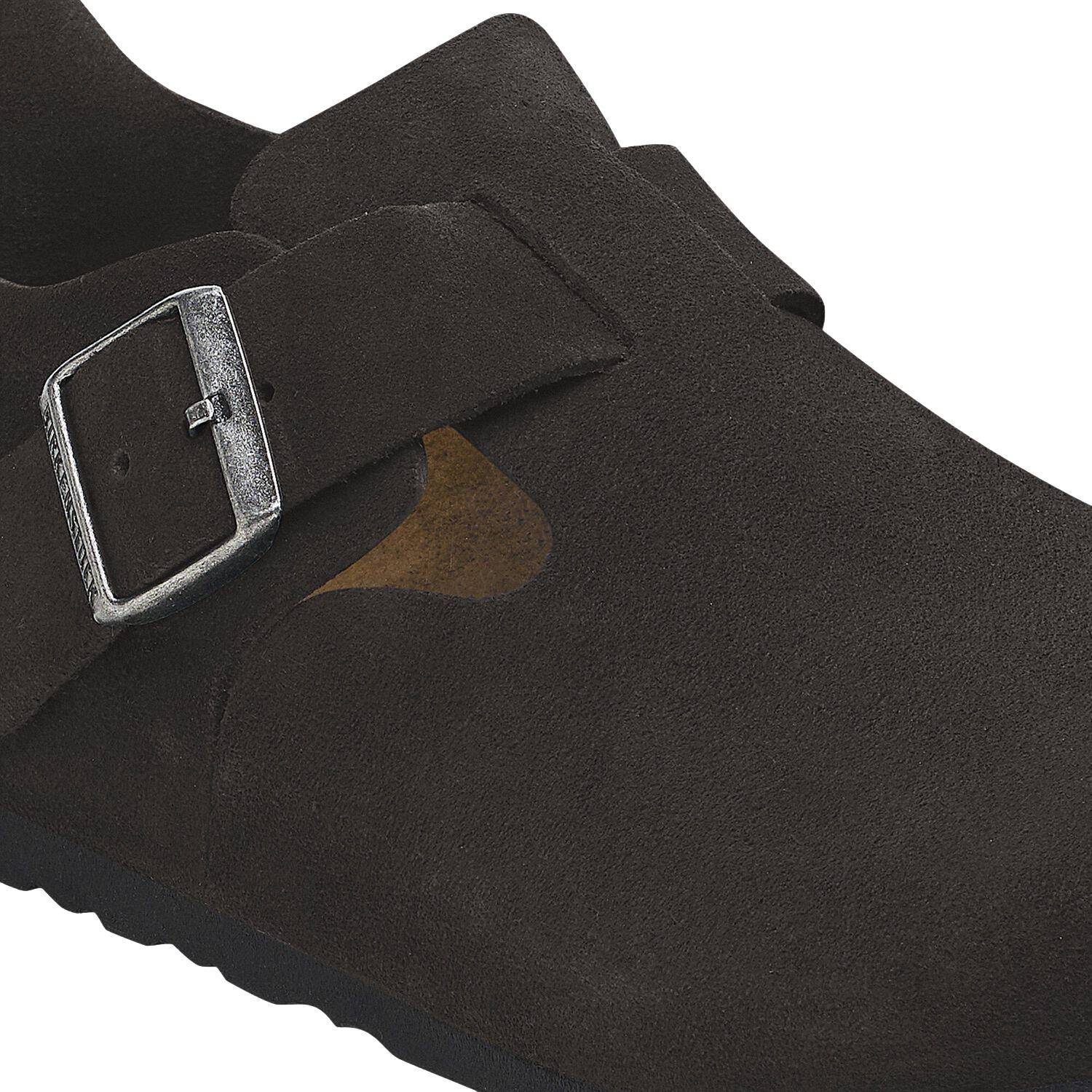 Birkenstock London Suede Regular Black Sko Sort - modostore.no