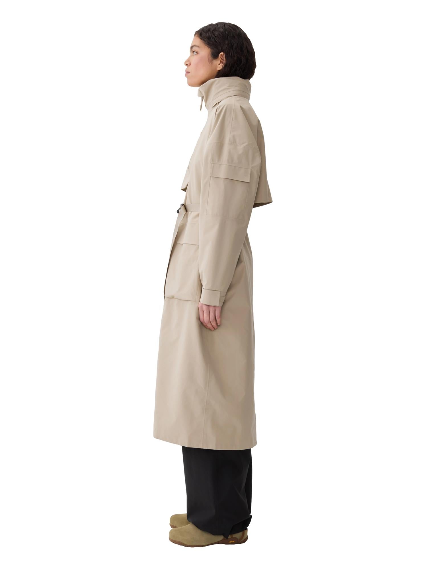 Blæst Klipra Coat Beige Jakke Beige - modostore.no