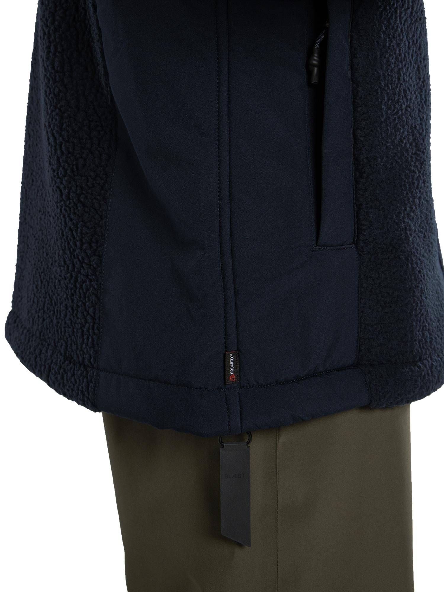 Blæst Skåla Polartec Jacket Navy Jakke Mørkeblå - modostore.no