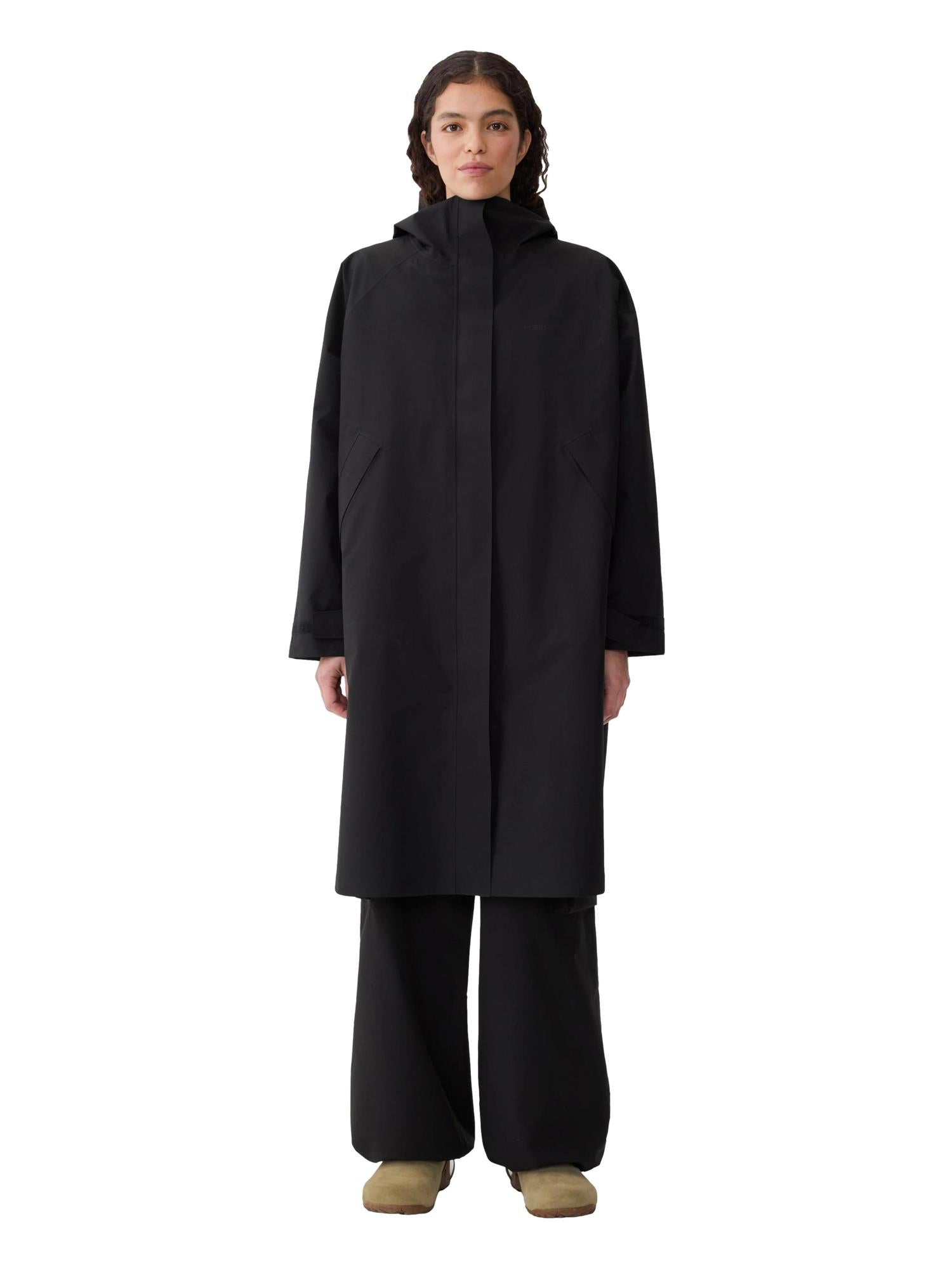 Blæst Vangen Coat Black Jakke Sort - modostore.no