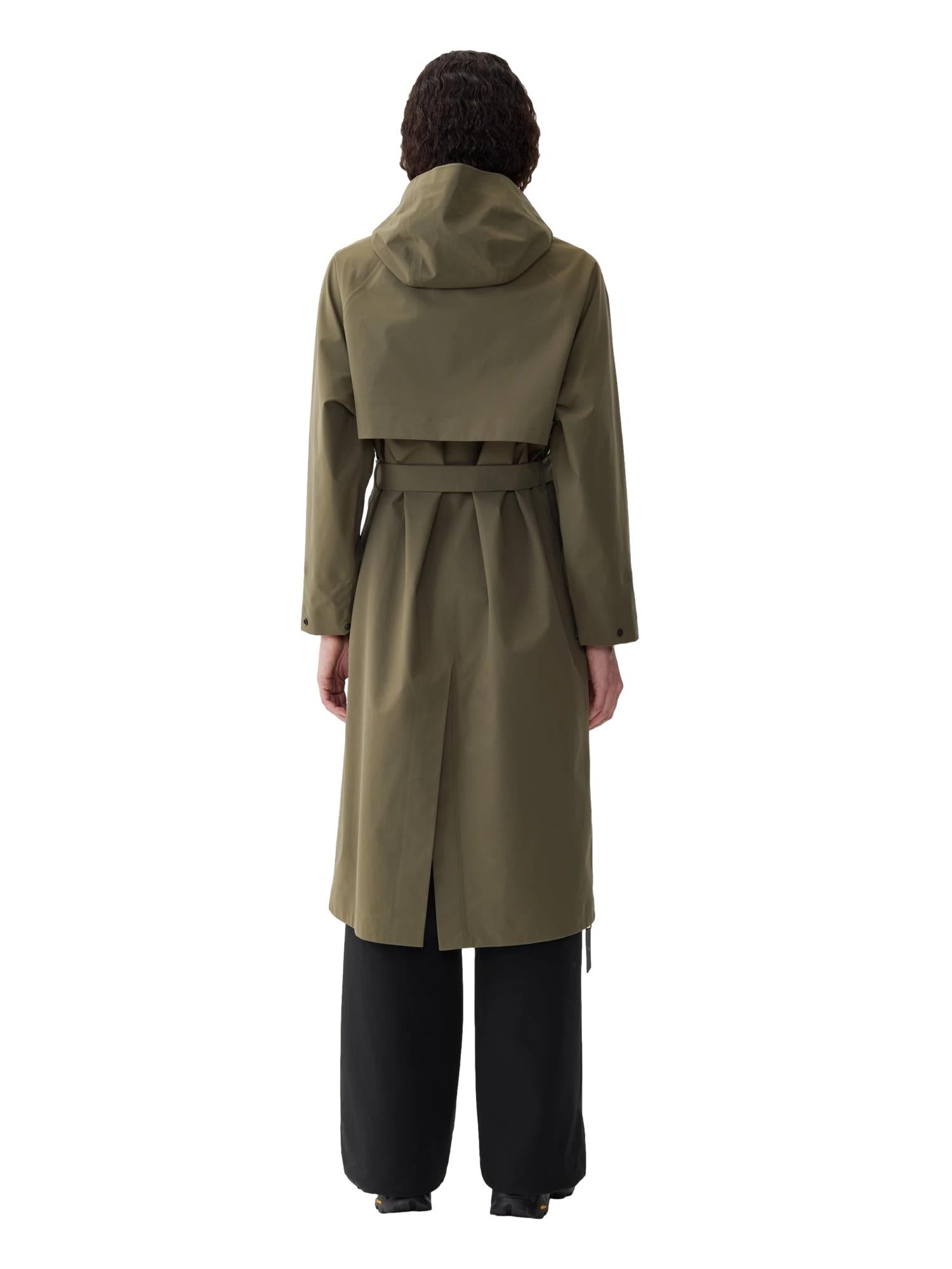 Blæst Vik Coat Grape Leaf Jakke Grønn - modostore.no