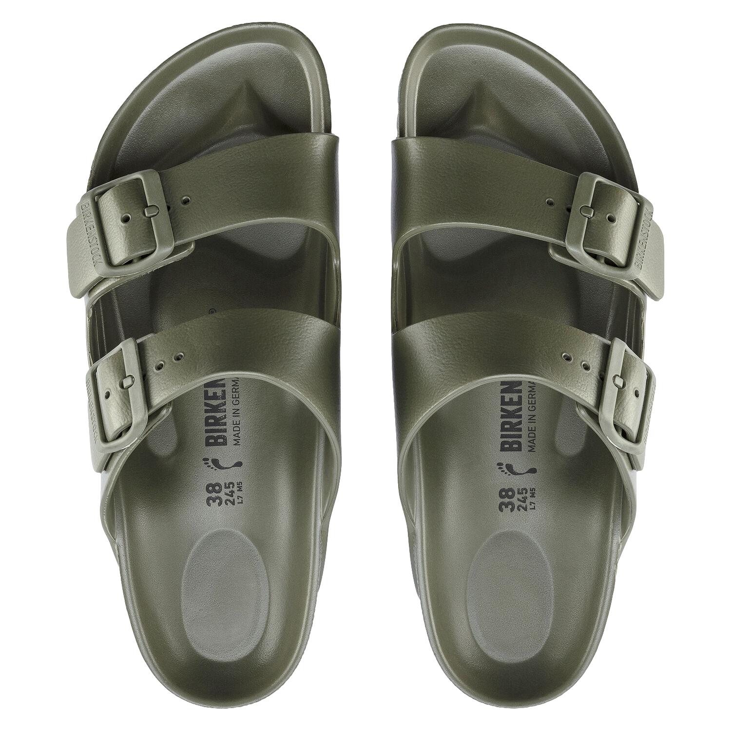Birkenstock Arizona Essentials Narrow EVA Sko Khaki