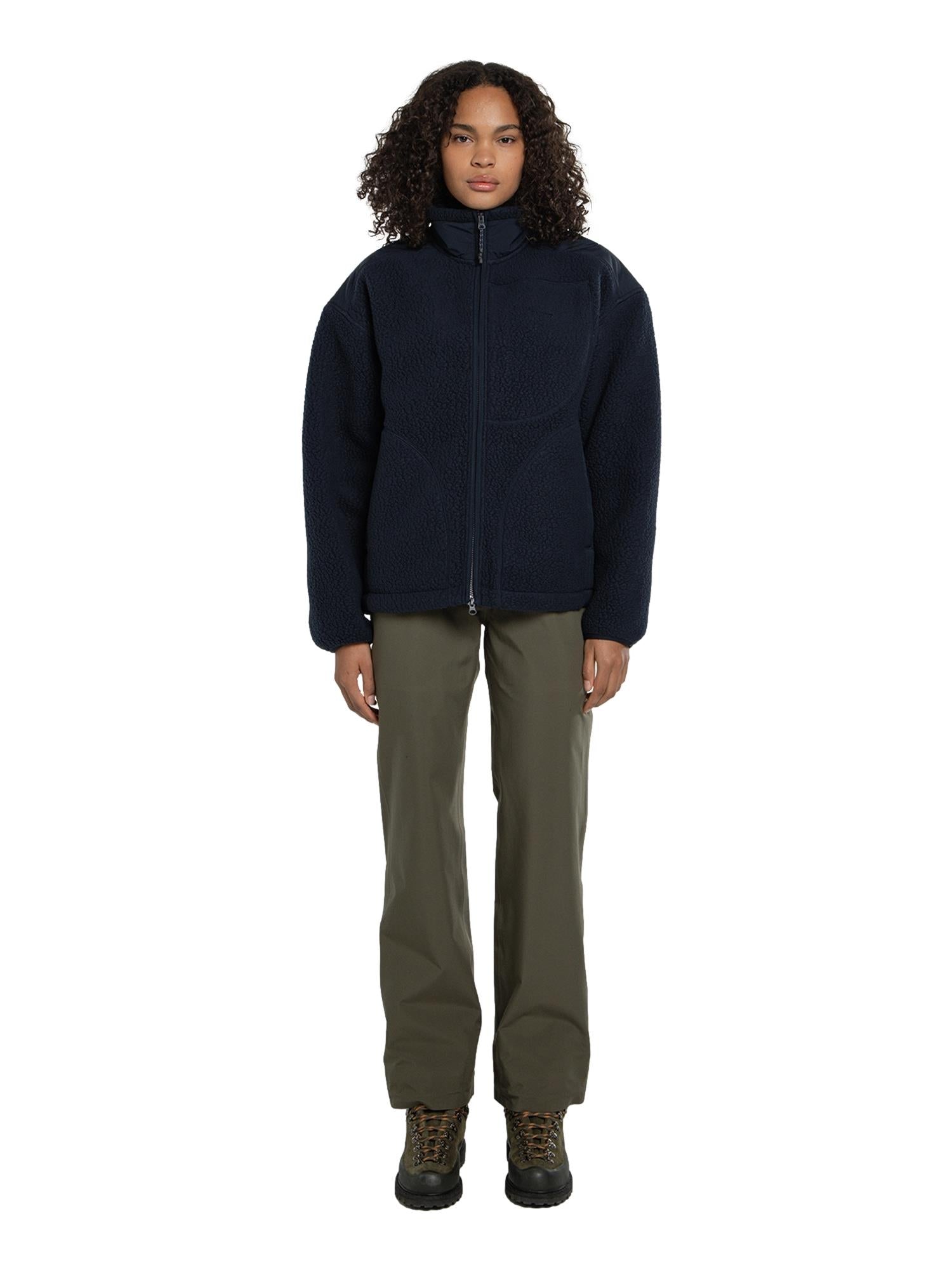 Blæst Skåla Polartec Jacket Navy Jakke Mørkeblå - modostore.no