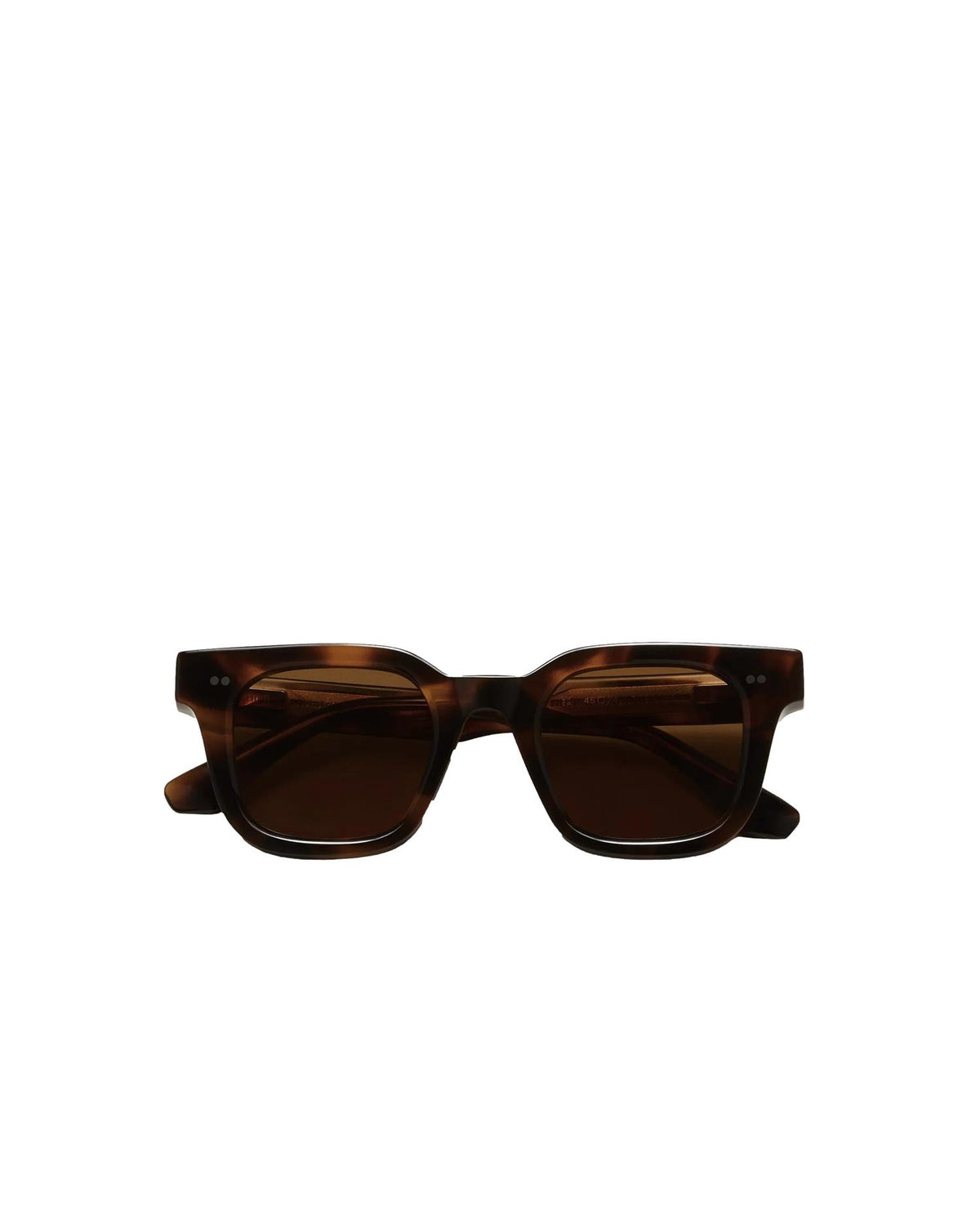 Chimi Eyewear 04 tortoise solbriller i brunmønstret innfatning