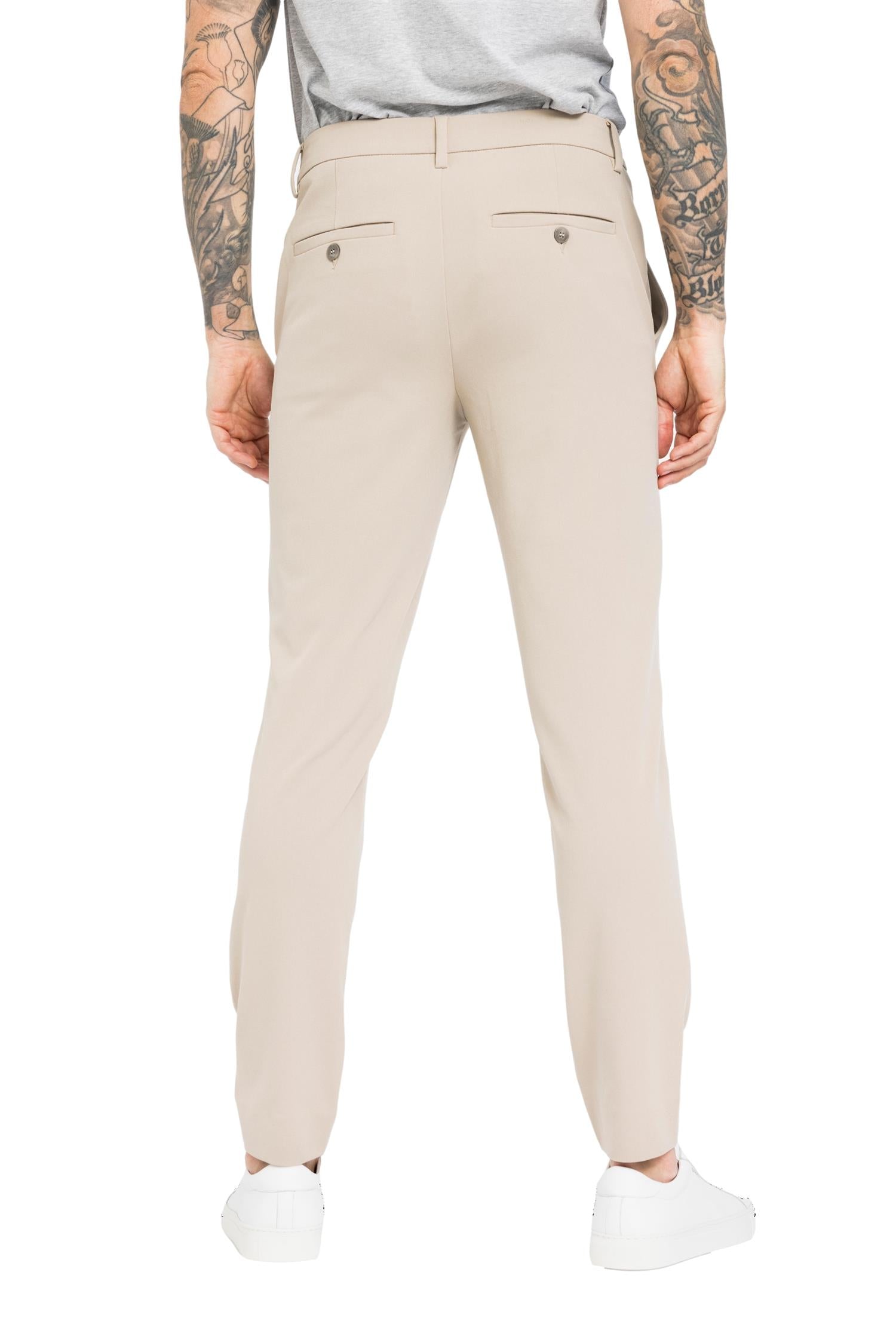 Plain JoshPL 315 Sand Bukse Sand - modostore.no