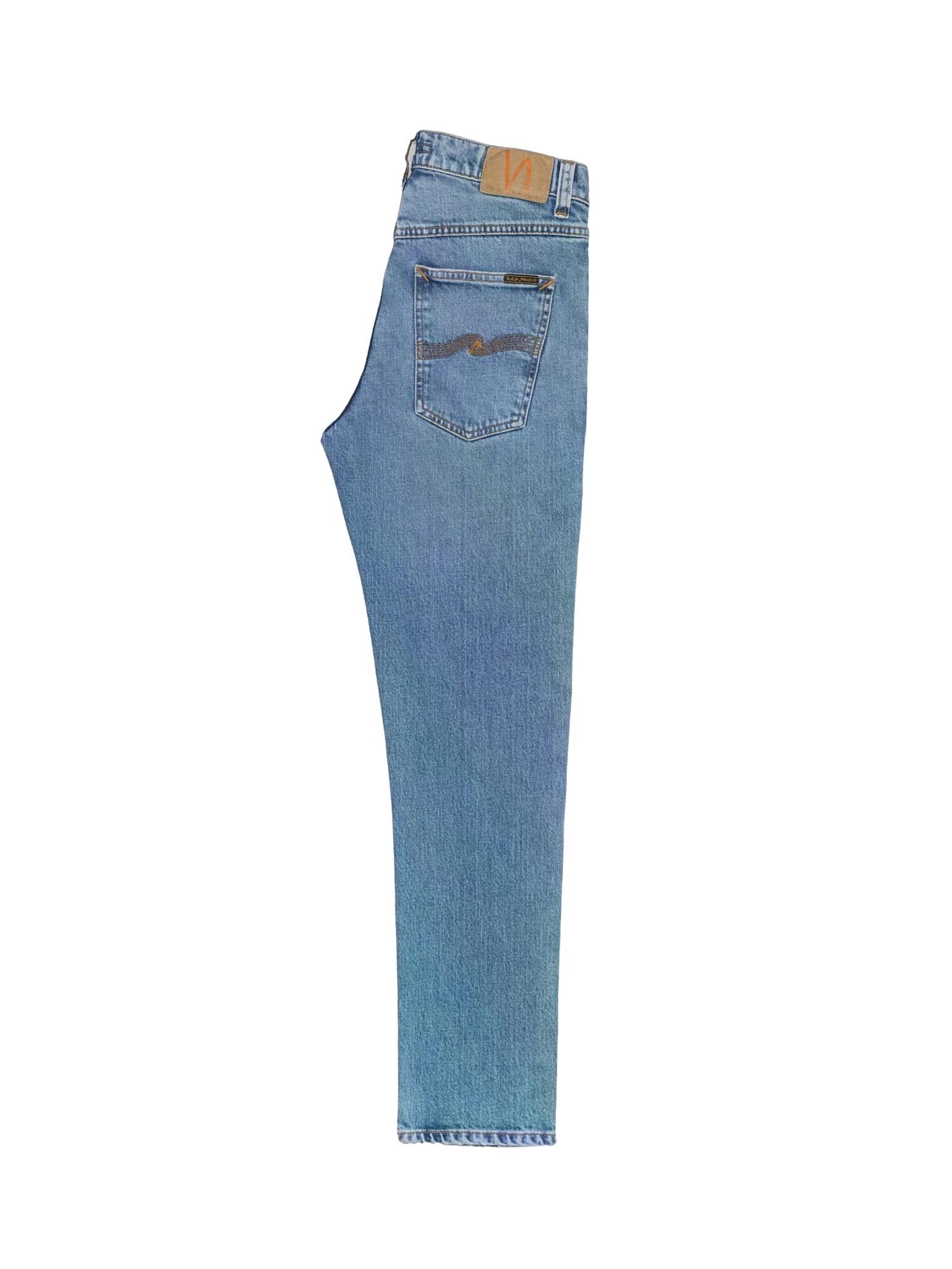 Nudie Jeans Solid Ollie Worn Vintage Jeans Blå