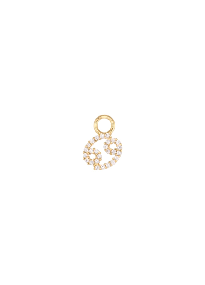 Emilia by Bon Dep Cancer Charm Charm Gull - modostore.no