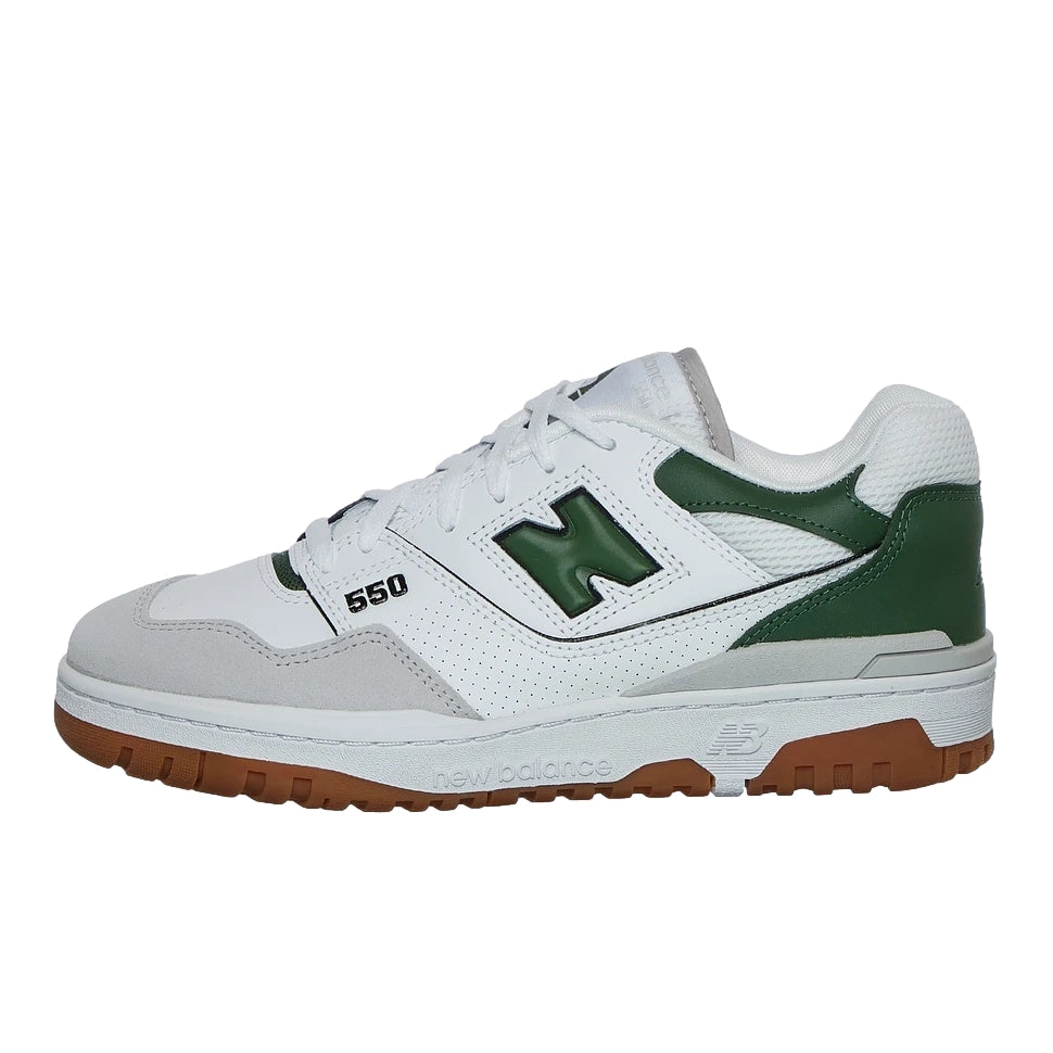 New Balance BB550 ESB Sko Hvit Og Grønn - modostore.no