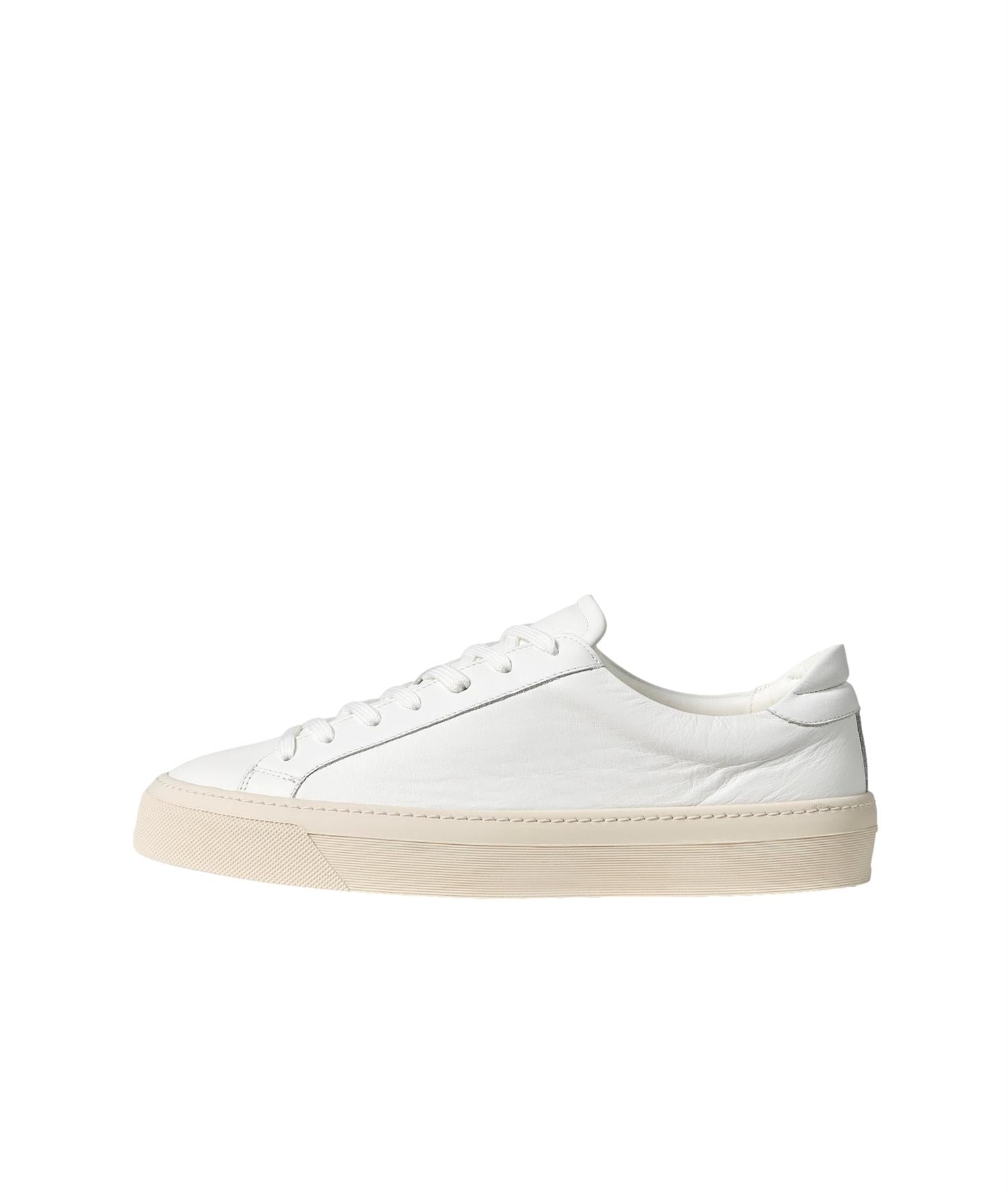 Garment Project Kit - White Soft Leather Sko Hvit