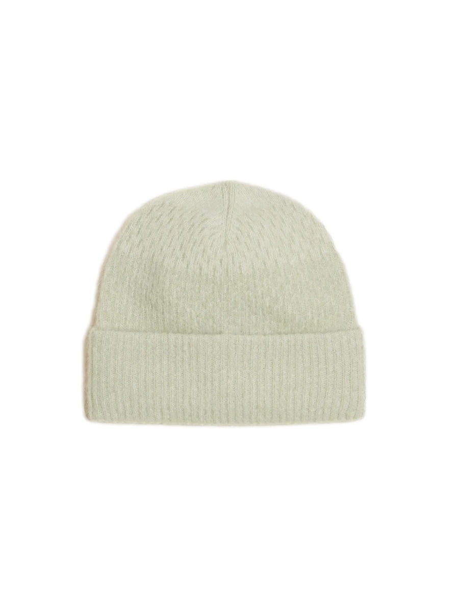 Holzweiler Tine Faded Knit Beanie Lue Lysegrønn