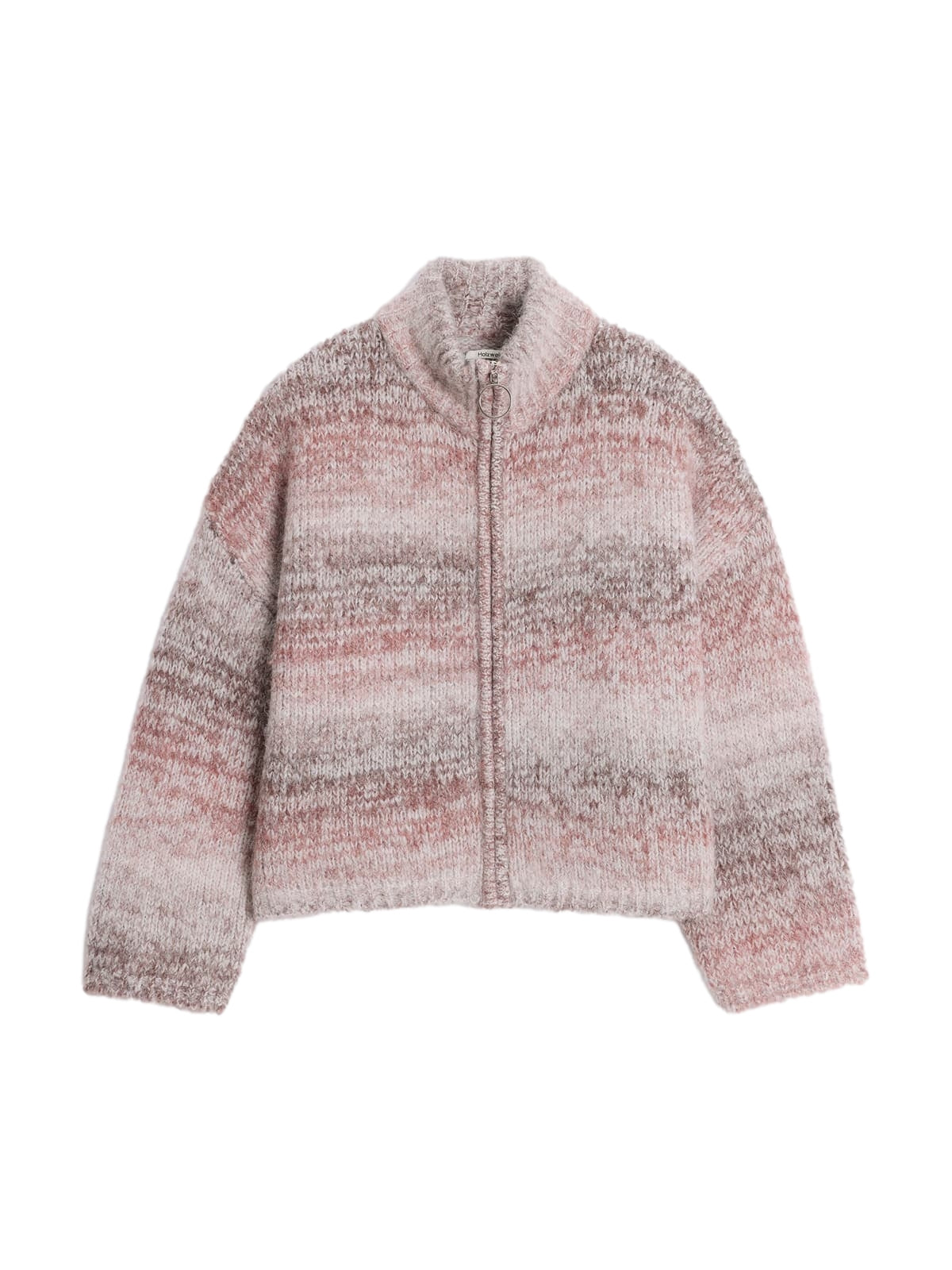 Holzweiler Tine Gradient Cardigan Cardigan Burgunder Mønster
