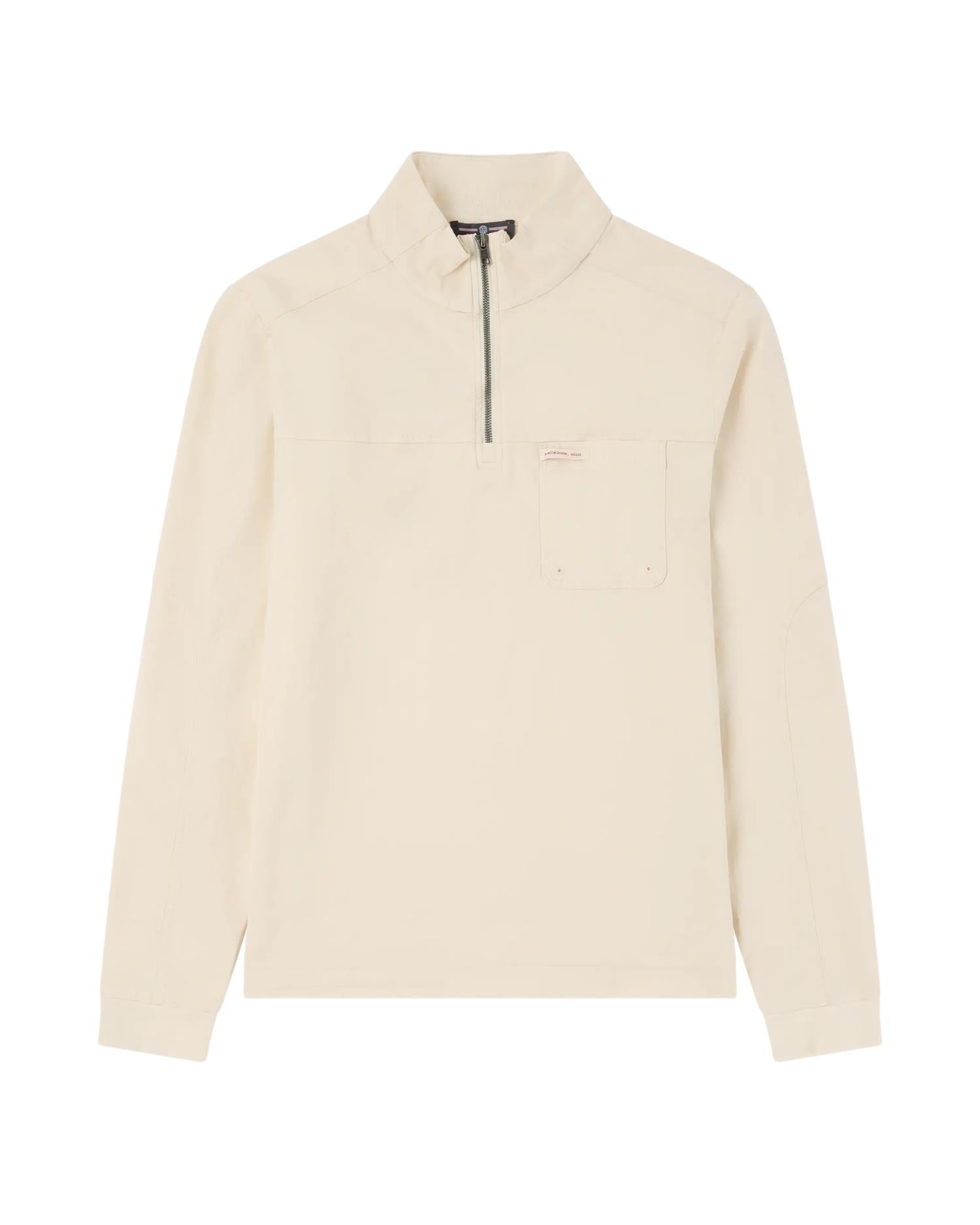 Amundsen Ditch-Hiker Pullover Mens Genser Beige - modostore.no