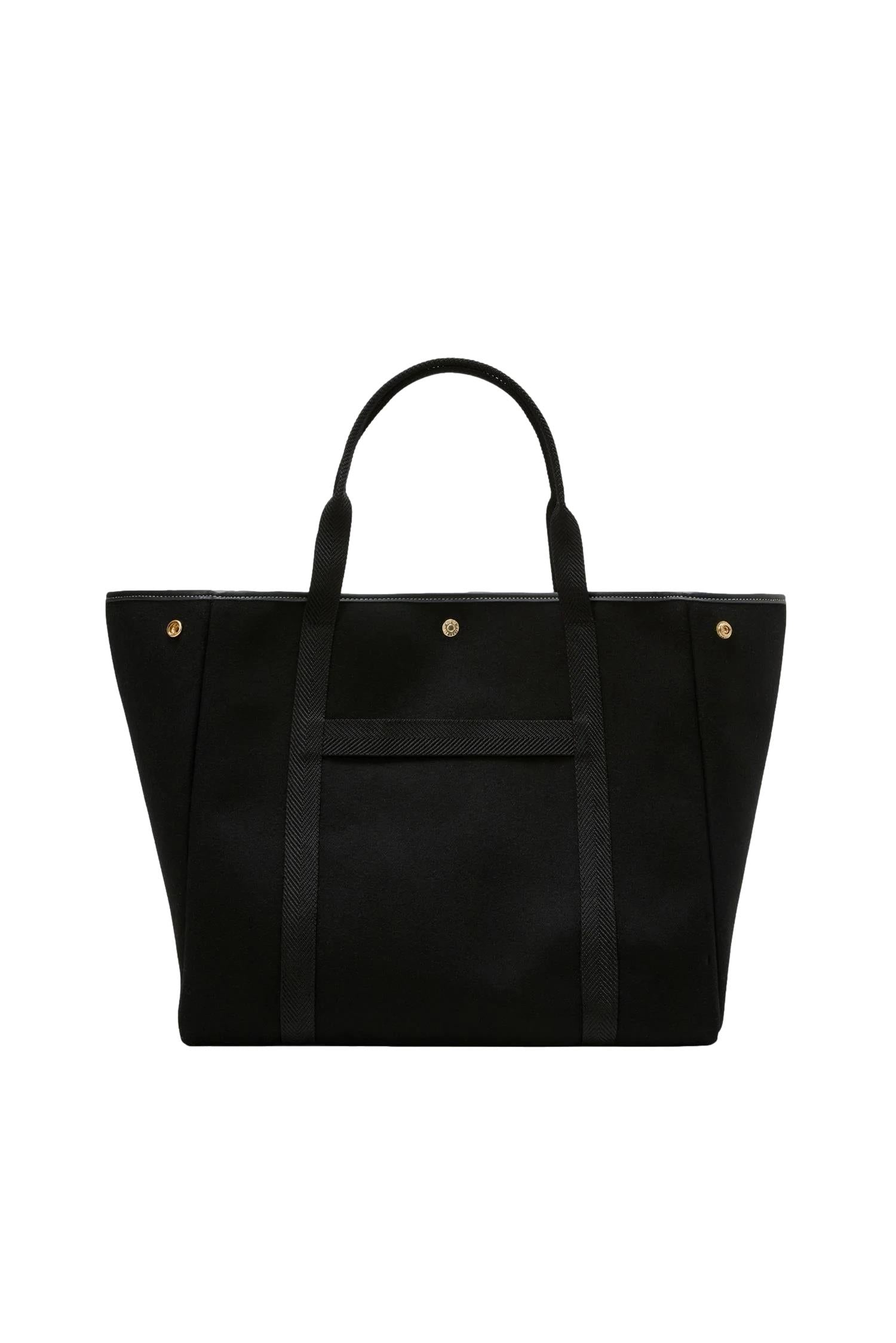 Rue de Verneuil Traversée L Whip Black Flannel Veske Sort - modostore.no