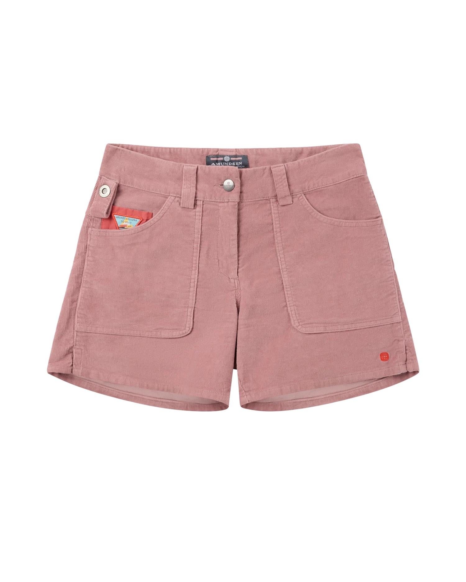 Amundsen 5Incher Concord G.Dyed Shorts Womens Shorts Gammelrosa - modostore.no