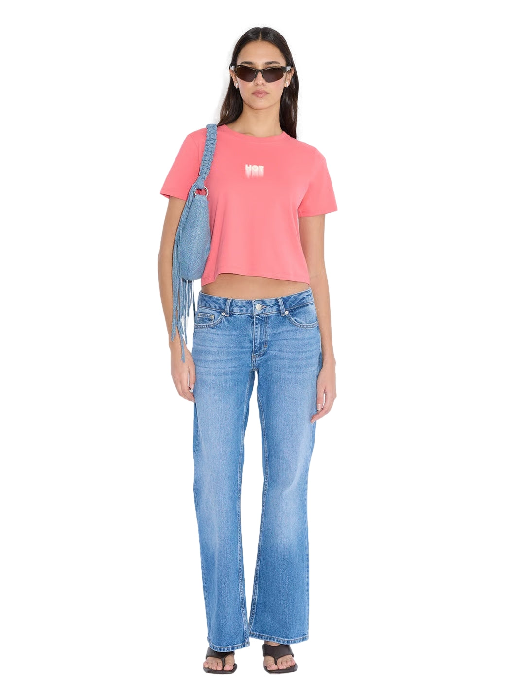 Holzweiler Kitty Hot Tee T-shirt Rød - modostore.no