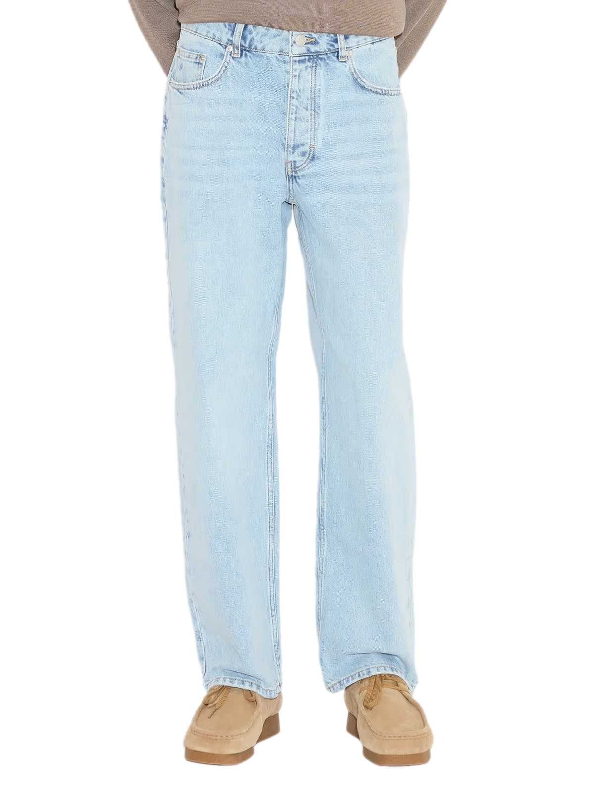 Holzweiler M Straight Jeans Jeans Lyseblå - modostore.no