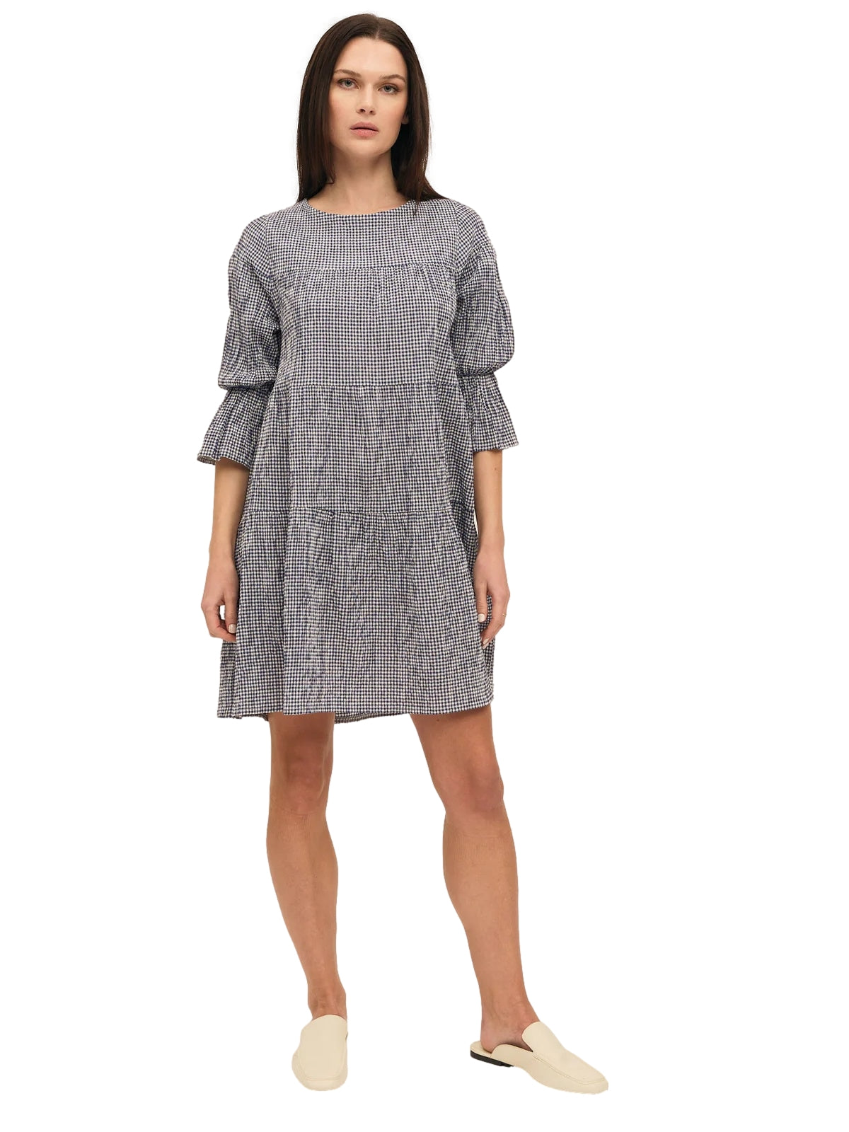 Once Untold Indiana Dress Kjole Navy - modostore.no