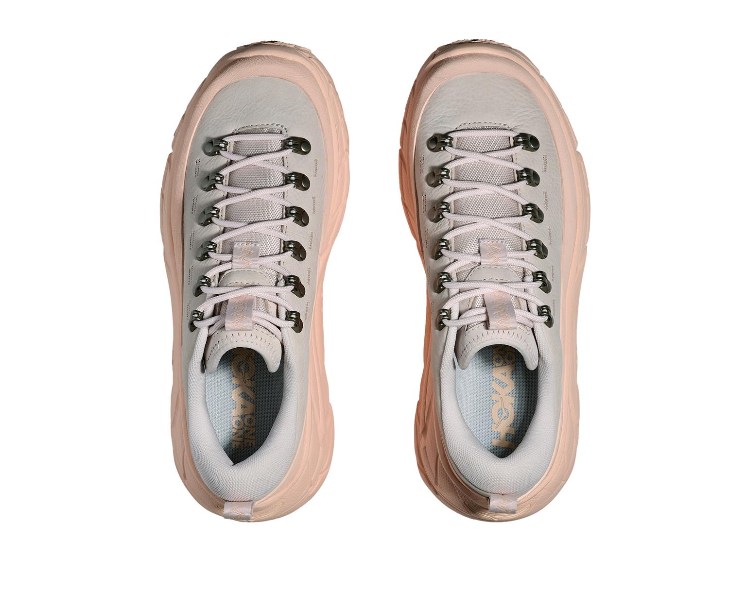 HOKA U Tor Summit RNG Sko Beige Og Rosa
