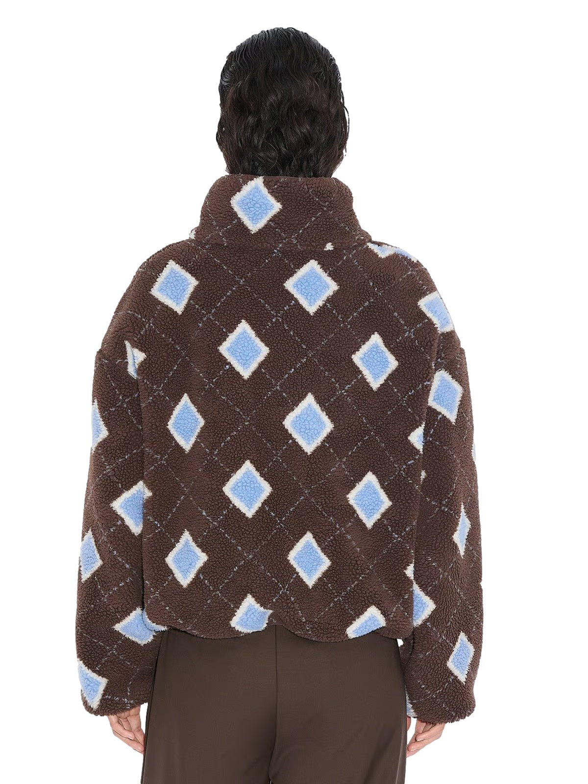 Holzweiler Rype Fleece Jacket Jakke Brun Mønster