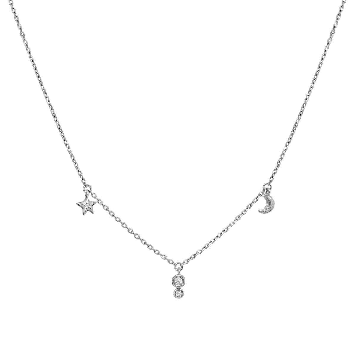 Maanesten Emily Necklace Smykke Sølv