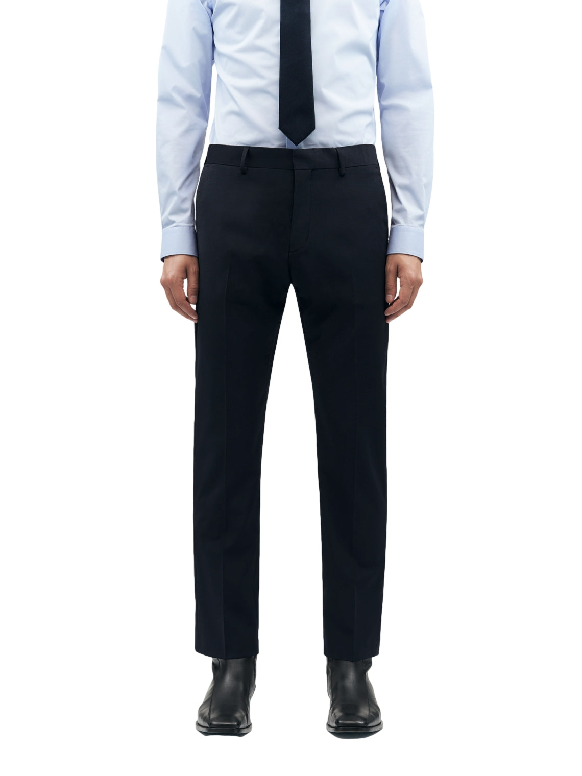 Tiger of Sweden Tenses Travel Suit Straight Pants Dressbukse Navy
