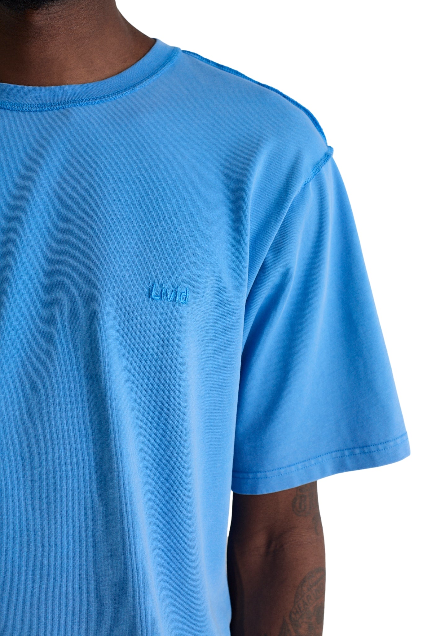 Livid Keller Reverse T-shirt Blå - modostore.no