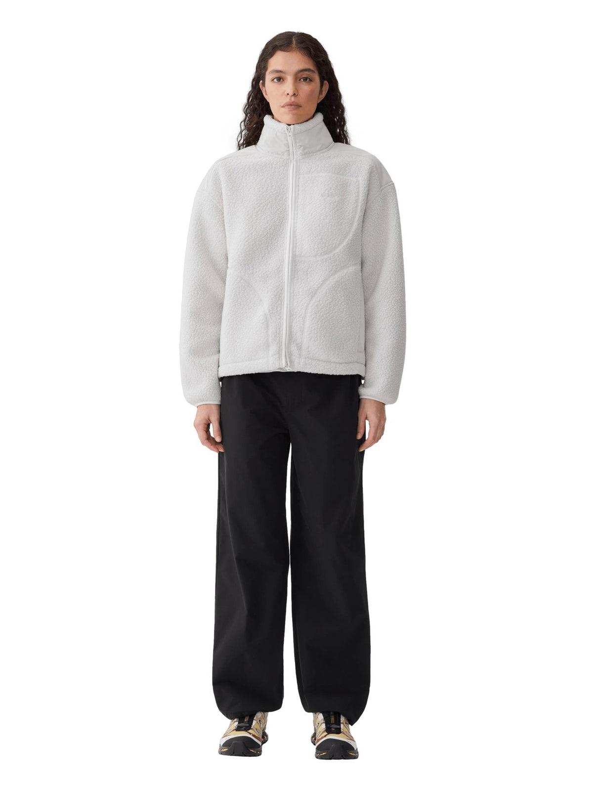 Blæst Skåla Polartec Jacket - Winter Haze Jakke Hvit
