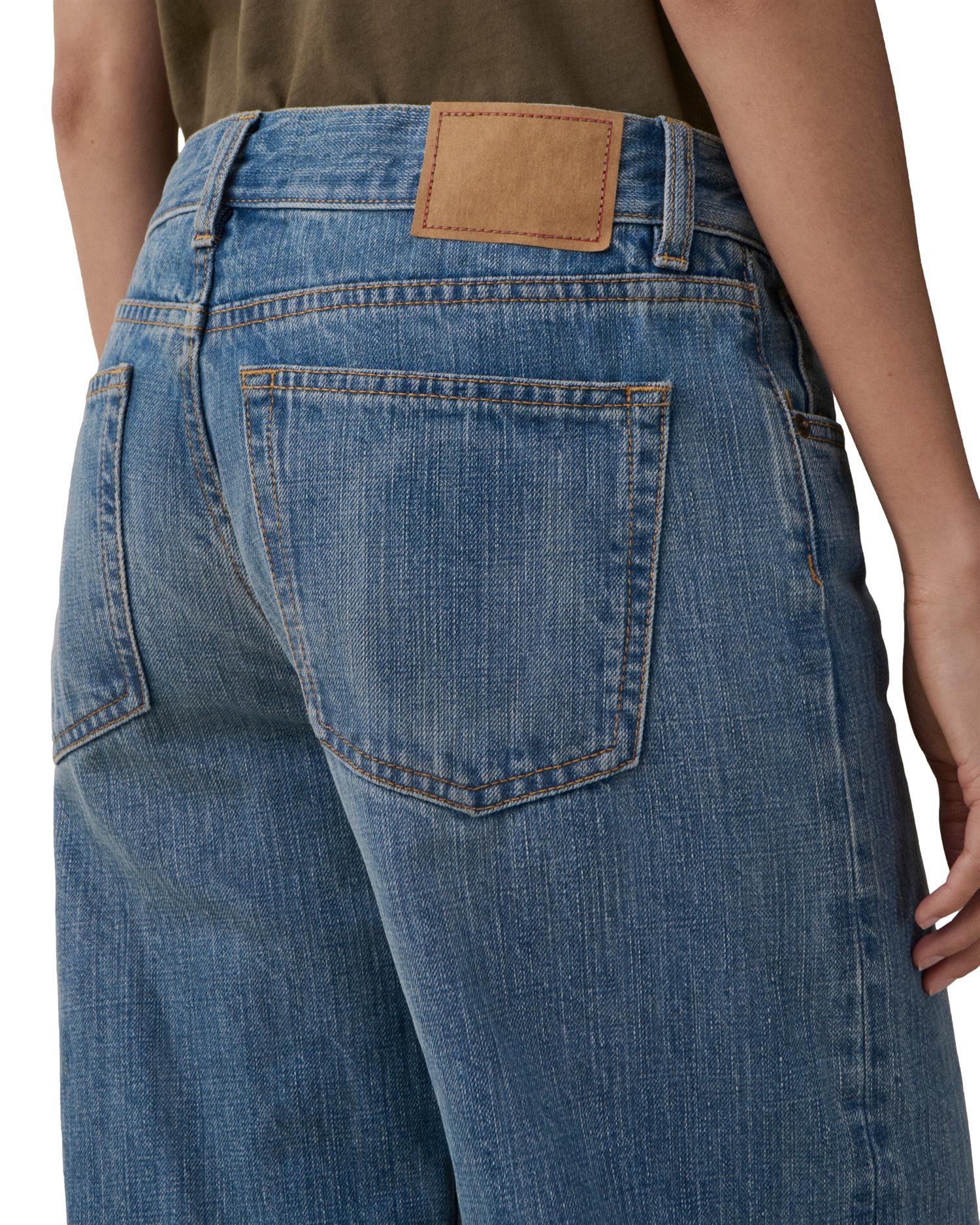 Jeanerica Kyoto Mid Blue Righe Jeans Blå