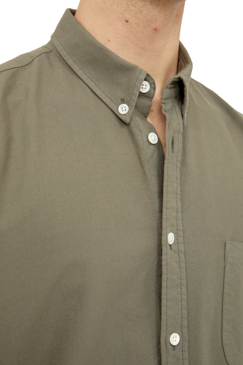 Livid Cassidy Olive Oxford Skjorte Oliven - modostore.no