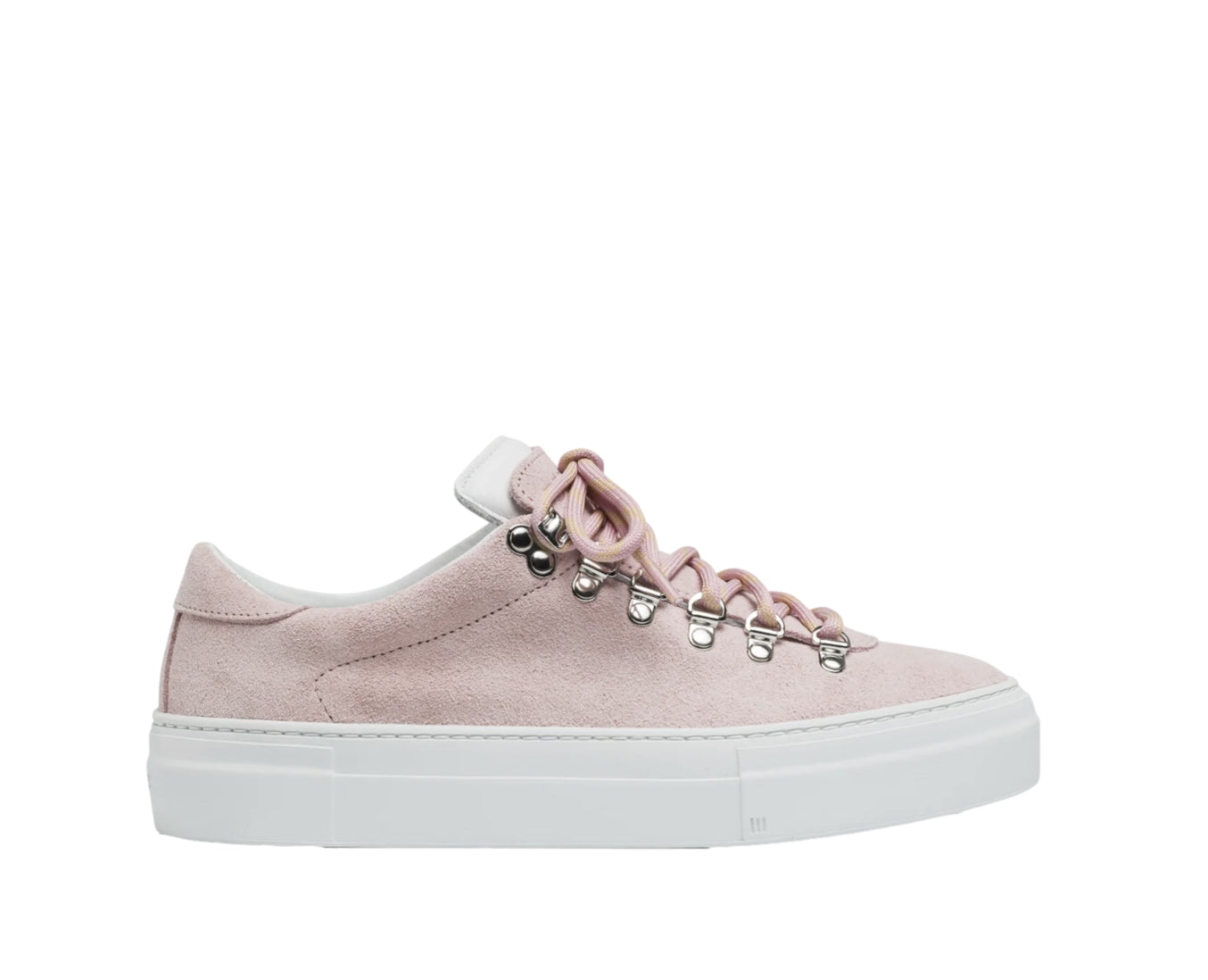 Diemme Marostica lave plattformballerina sko i rosa med bobleformert design, komfortabel og stilfull for dame.