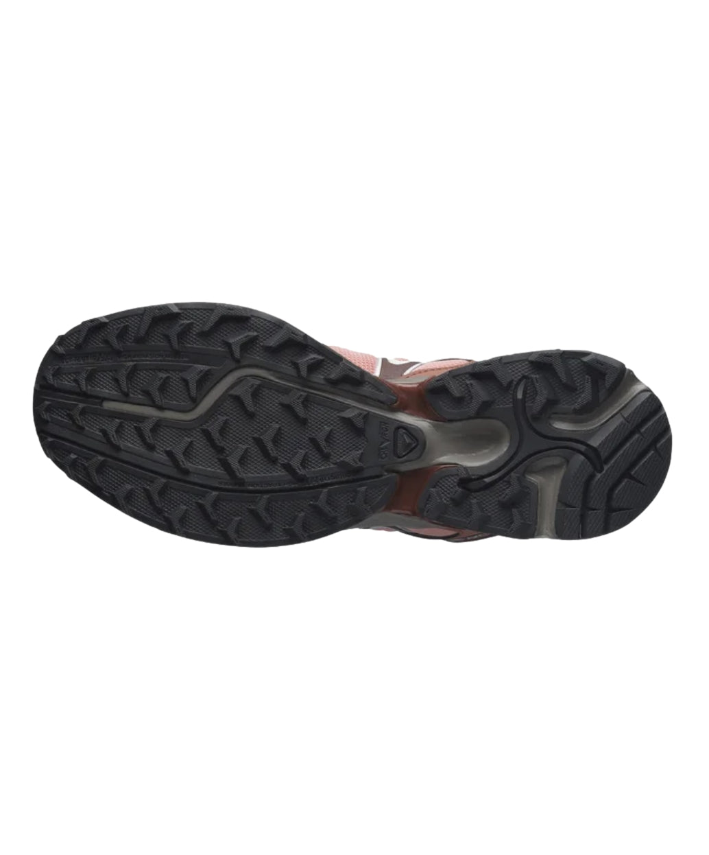 Salomon XT-WHISPER Henna/Tawny Port/Neon Flame Sko Burgunder