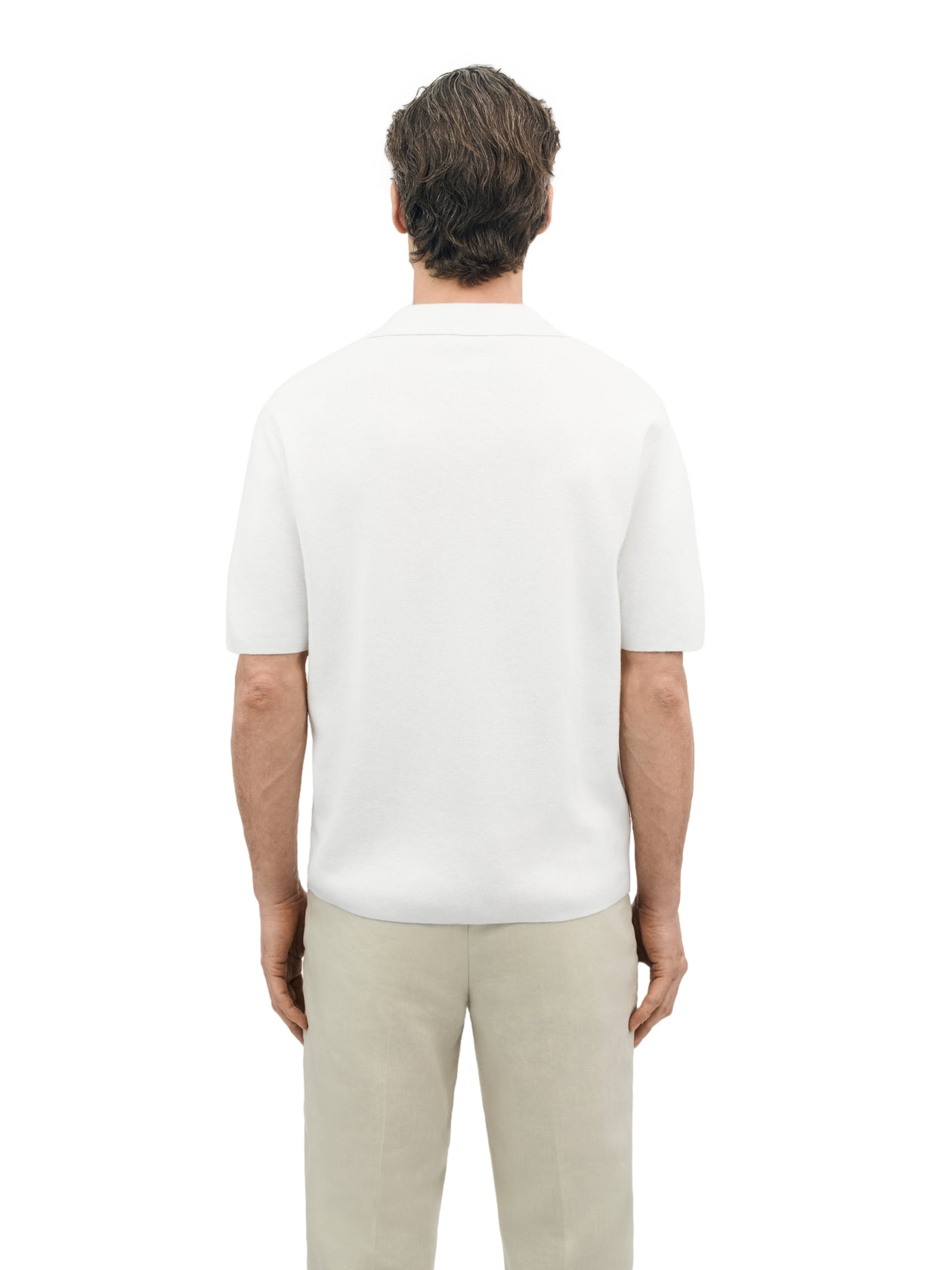 Tiger of Sweden Maelon Knitted T-Shirt T-shirt Off-White - modostore.no