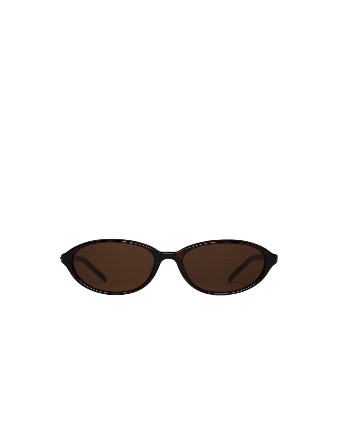 Chimi Eyewear Ellipse Tortoise Solbriller Brun Mønster