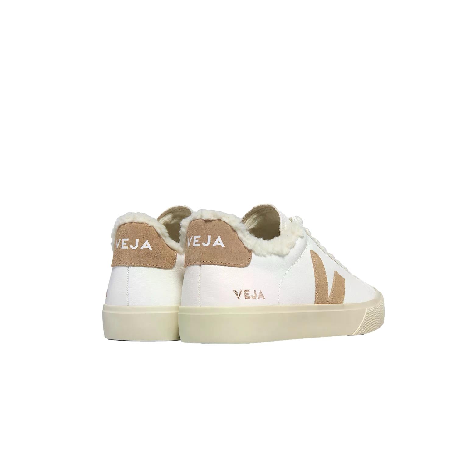 Veja Campo Winter Extra White Desert Sko Hvit Og Brun - modostore.no