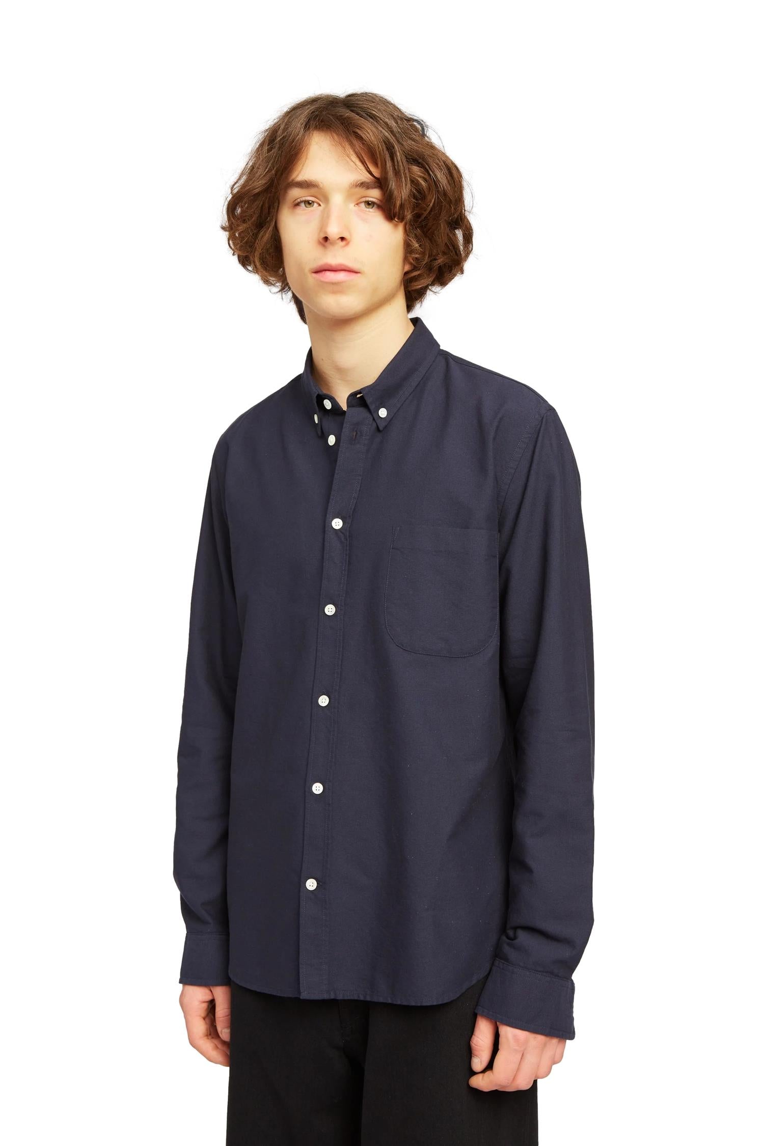 Livid Cassidy Navy Skjorte Marine - modostore.no