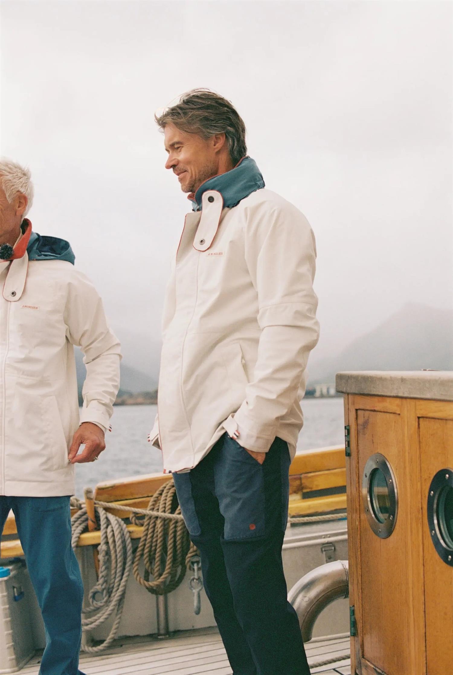 Amundsen Old Salt Jacket Mens Jakke Mørkeblå - modostore.no