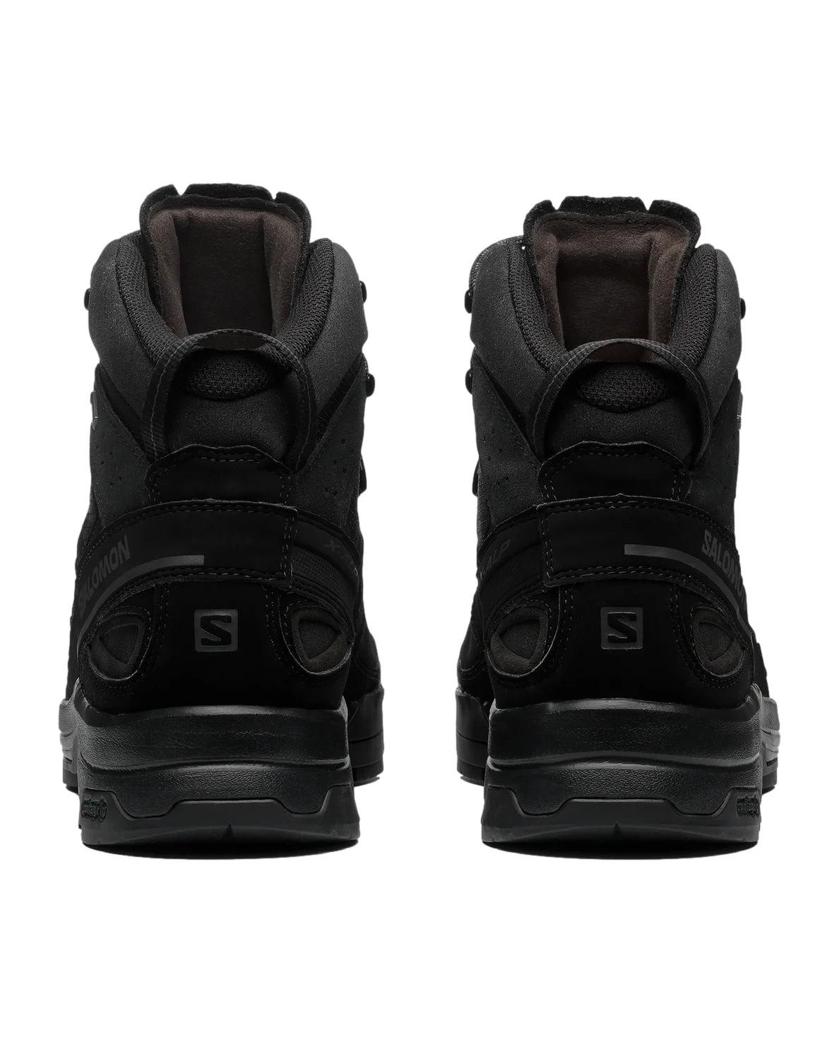 Salomon X-ALP Mid Leather GTX Black/Black/Asphalt Sko Sort - modostore.no