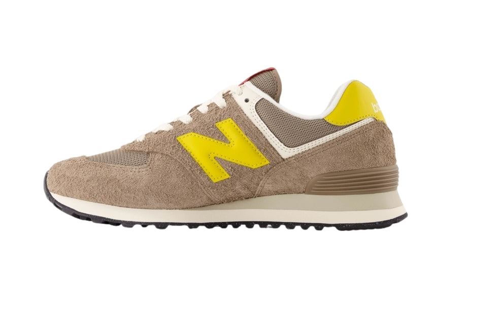 New Balance U 574 BYW Sko Brun/Gul - modostore.no