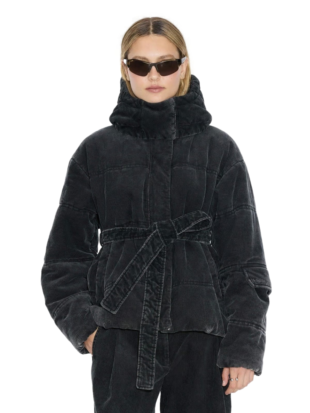 Holzweiler Steilia Cord Jacket Black Jakke Sort